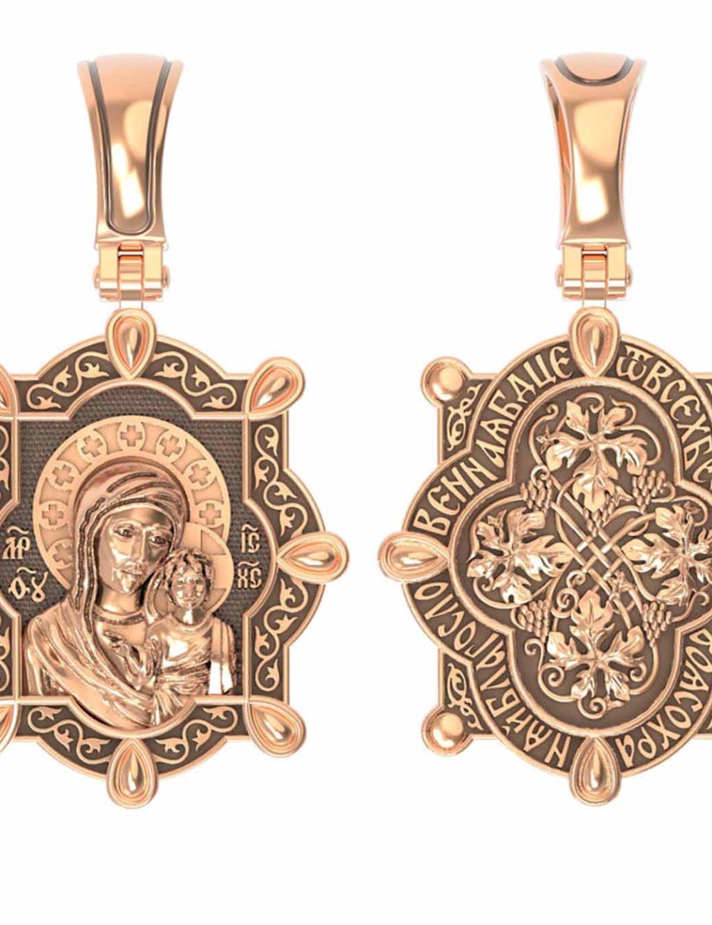 Образок из золота