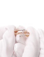 Кольцо из золота c бриллиантами