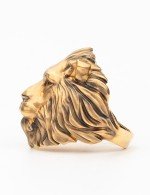 Кольцо из золота c эмалью