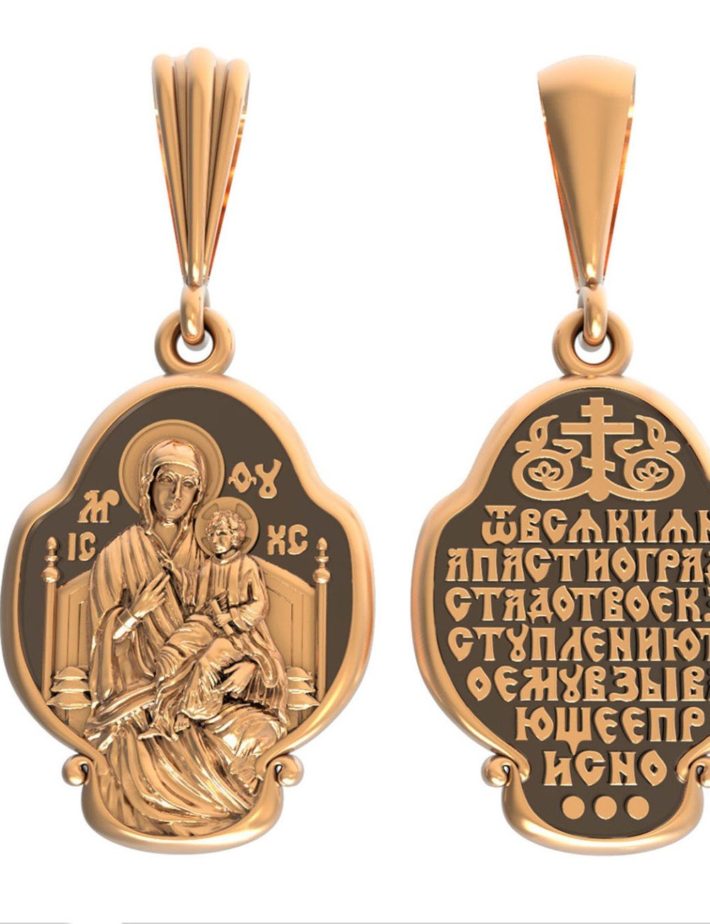 Образок из золота