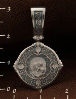 Образок из белого золота