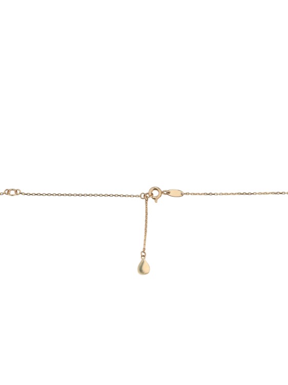 Колье из красного золота 585 пробы c бриллиантами