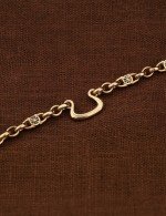 Цепь из золота c эмалью