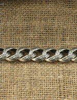 Браслет из серебра c рубином