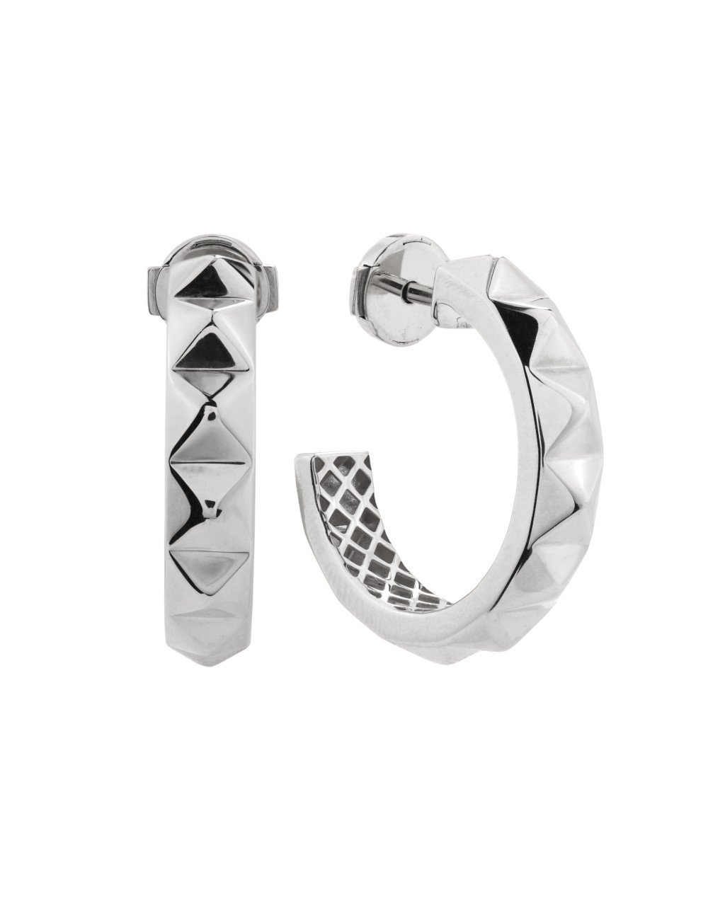 Серьги из белого золота