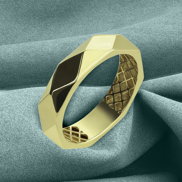 Кольцо из лимонного золота 585 пробы