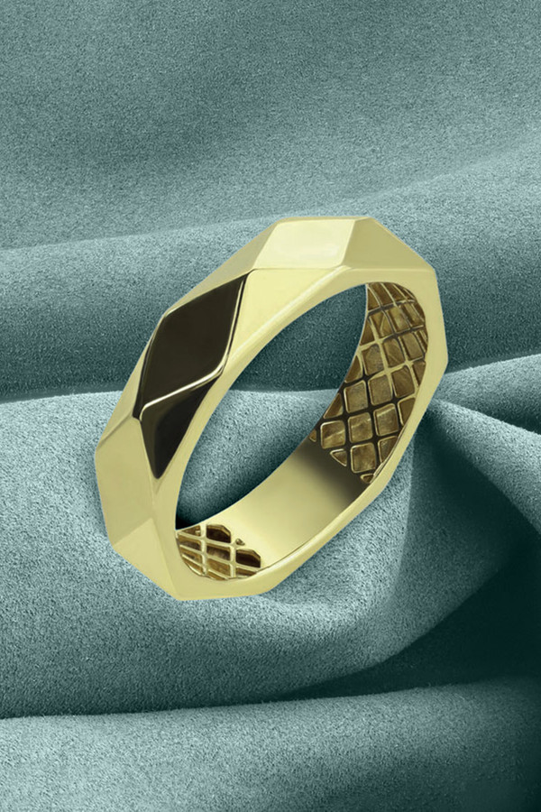 Кольцо из лимонного золота 585 пробы