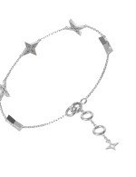 Браслет из белого золота c бриллиантами