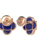 Серьги из золота c лазуритом