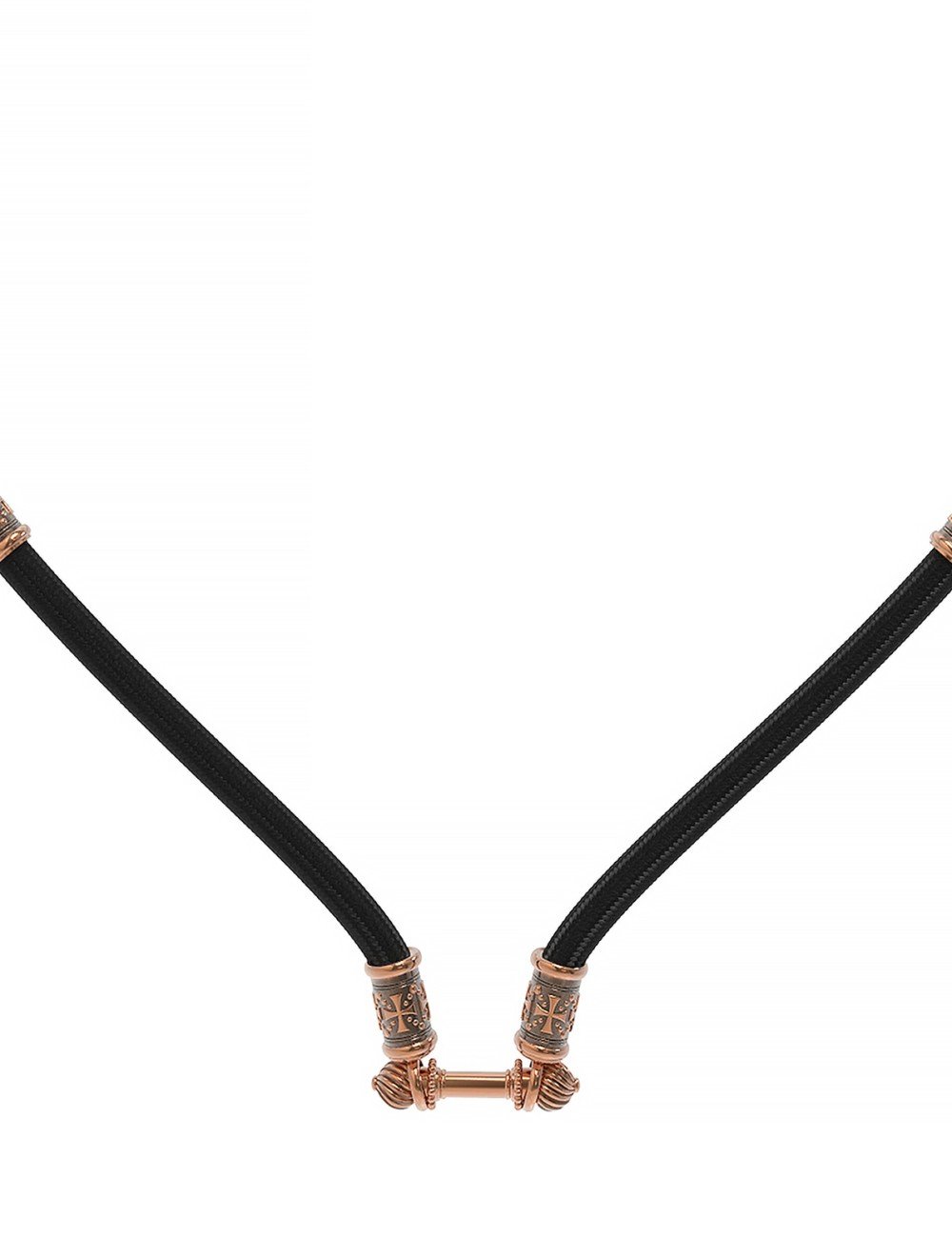 Шнурок шёлковый из золота c шёлковым шнурком