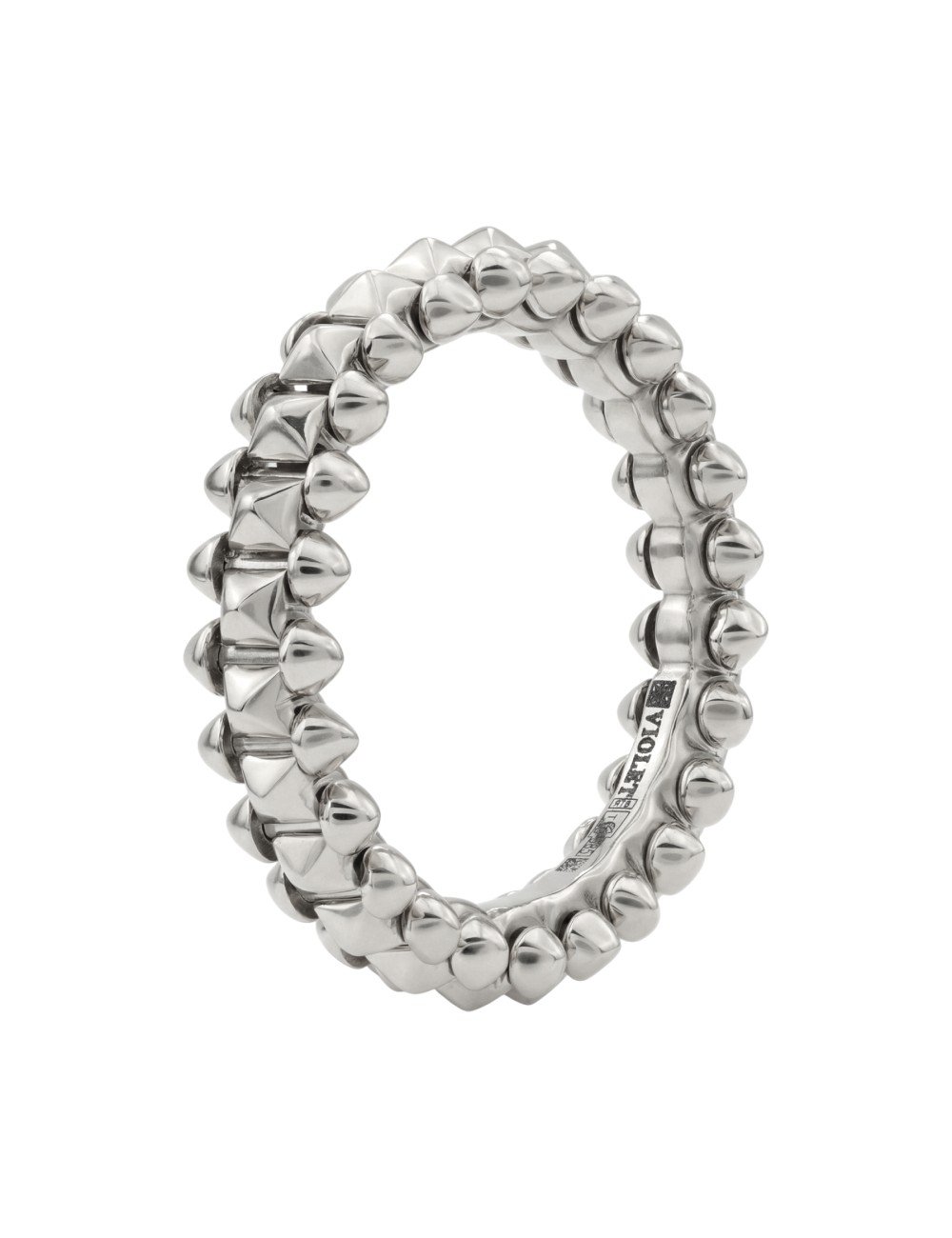 Кольцо из белого золота