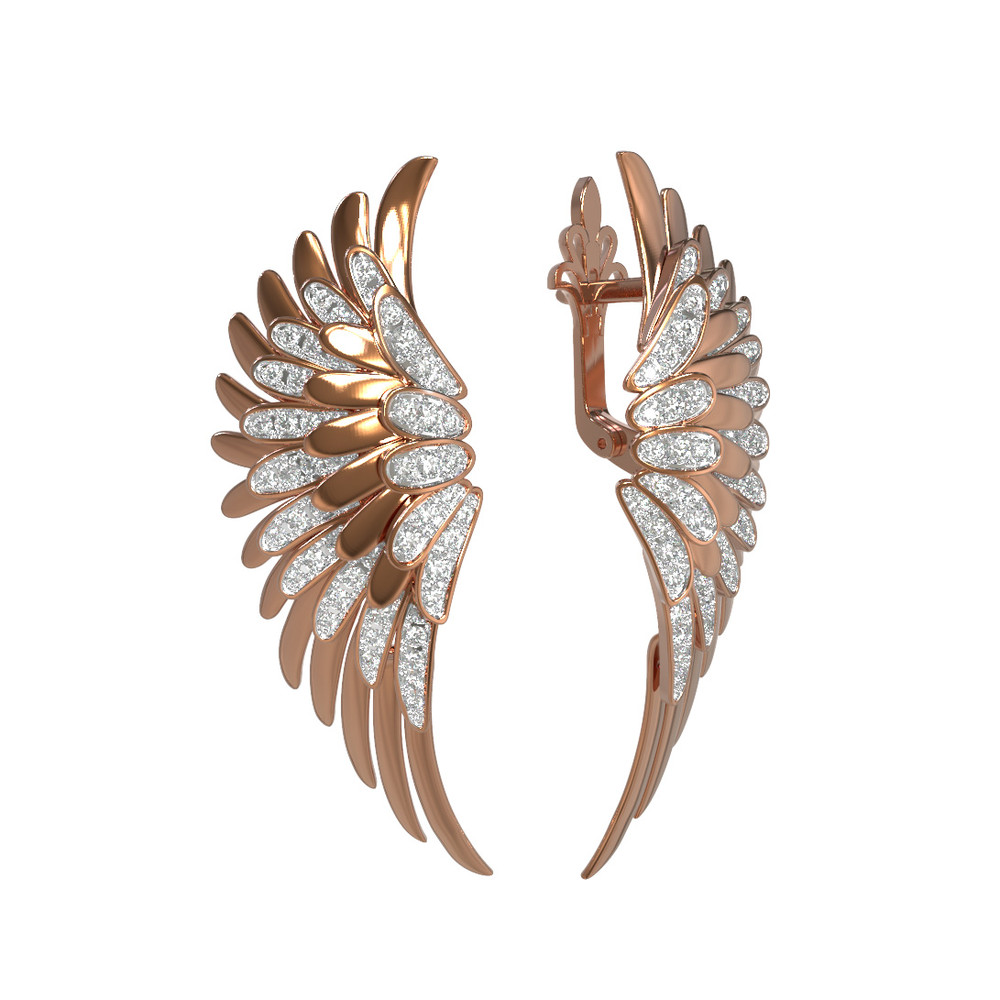 Серьги из золота