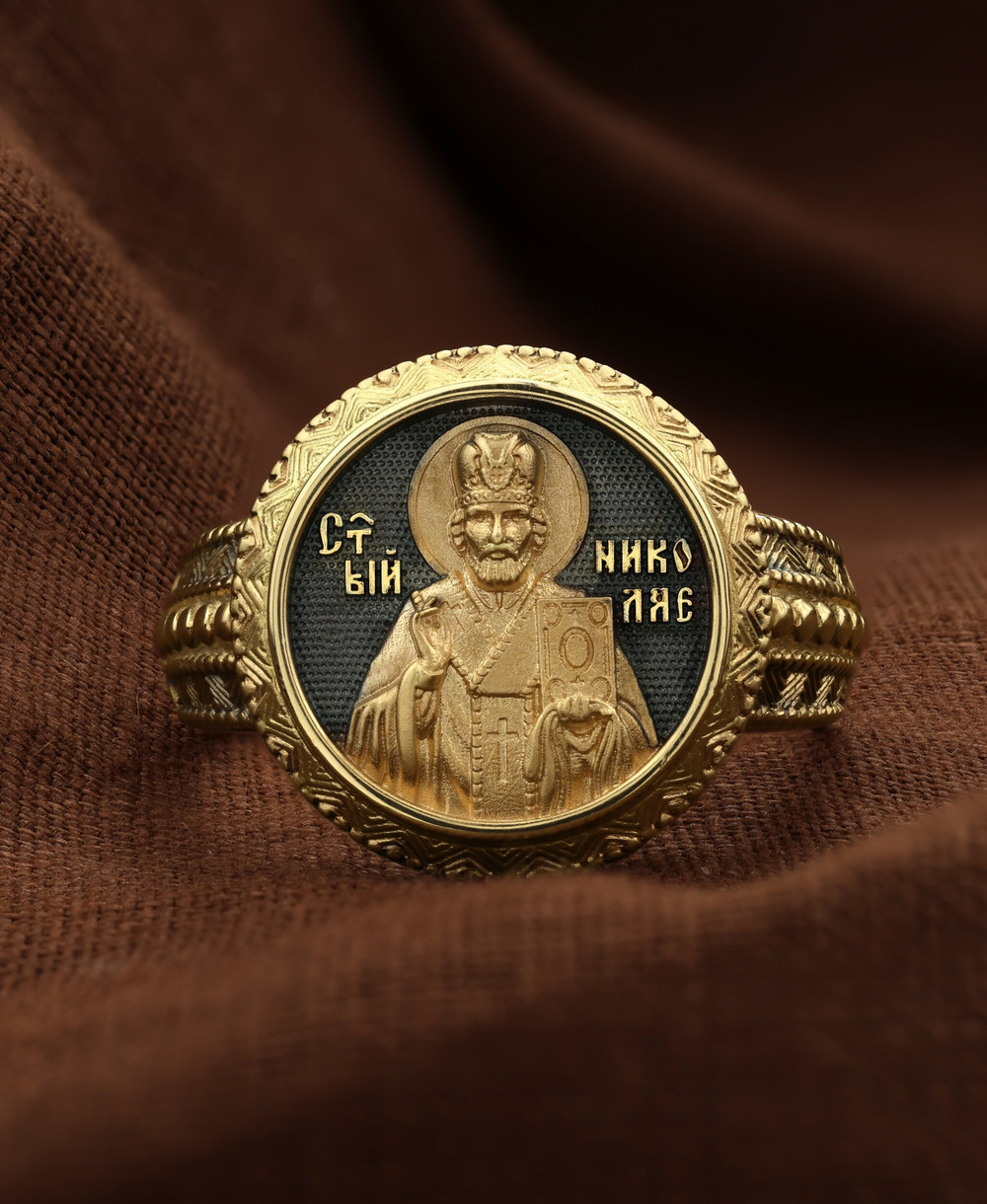 Кольцо из лимонного золота 585 пробы