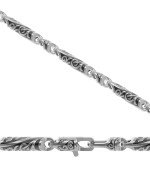 Цепь из белого золота