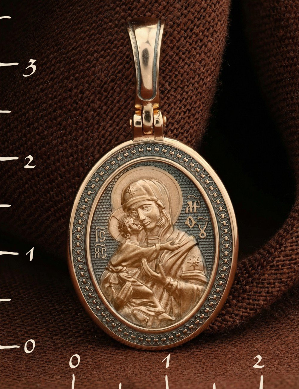 Образок из золота