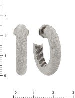 Серьги из белого золота