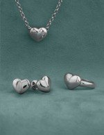 Серьги из белого золота