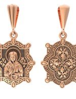 Образок из золота