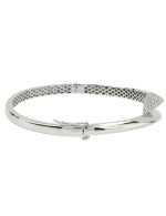 Браслет из белого золота c бриллиантами