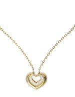 Колье из лимонного золота c бриллиантами