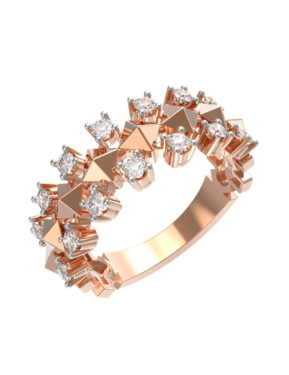 Кольцо из золота c бриллиантами