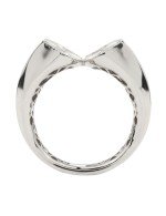 Кольцо из белого золота