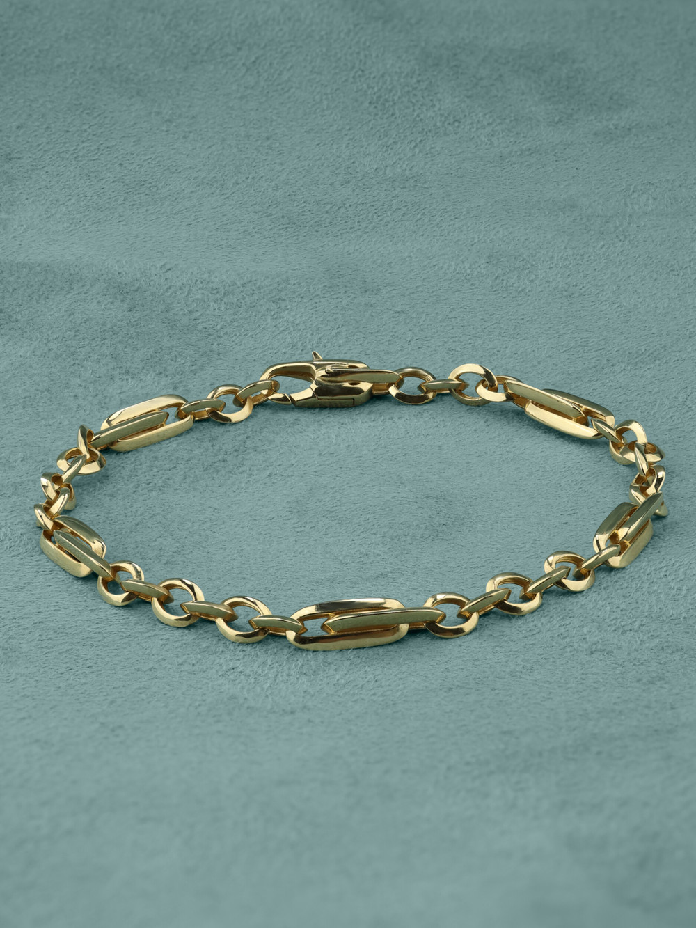 Браслет из лимонного золота 585 пробы