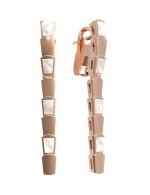 Серьги из золота c перламутром