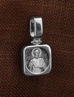 Образок из белого золота