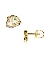 Серьги из лимонного золота 585 пробы