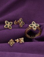 Серьги из золота c бриллиантами