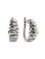 Серьги из белого золота