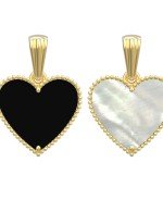 Подвеска из лимонного золота