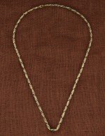 Цепь из лимонного золота