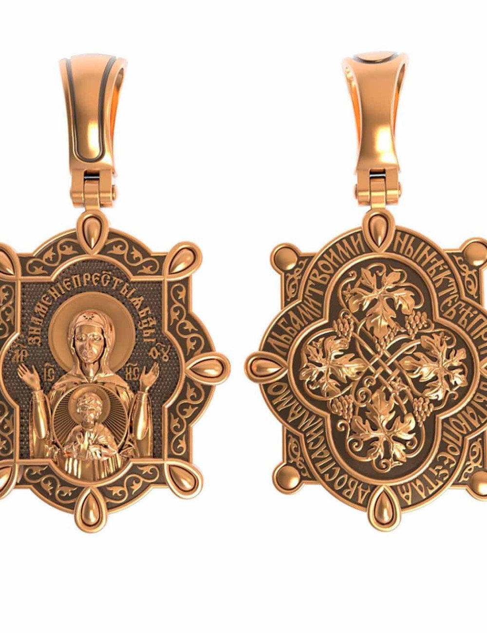 Образок из золота