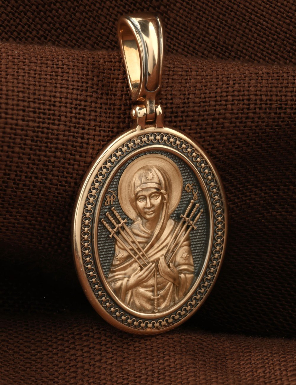 Образок из золота