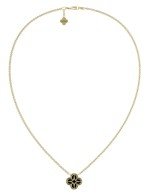 Колье из лимонного золота c бриллиантами и ониксом