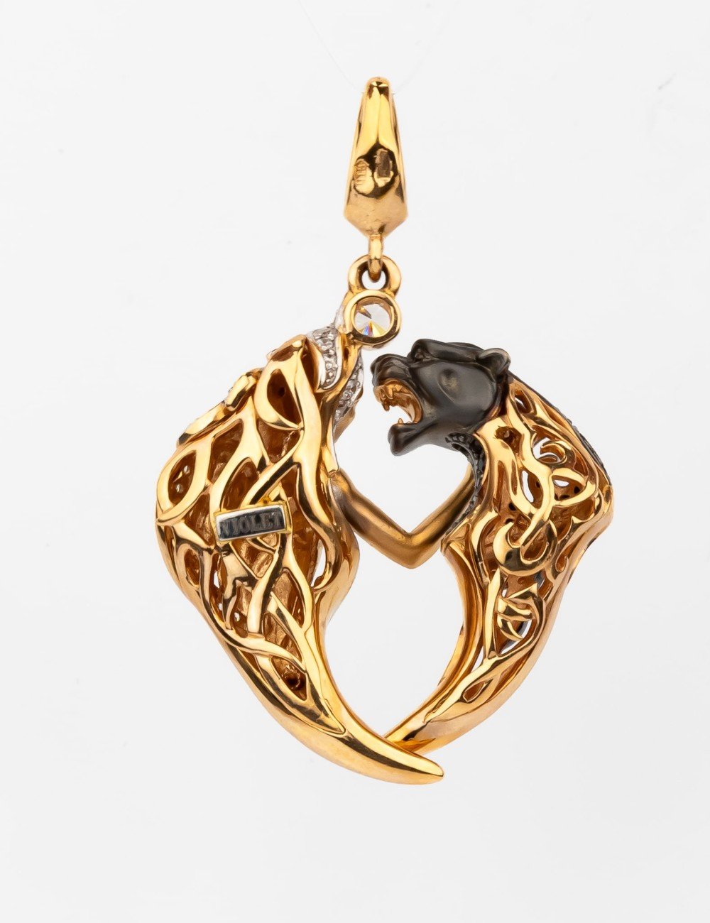 Подвеска из золота c фианитом