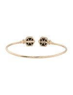 Браслет из золота c бриллиантами и ониксом