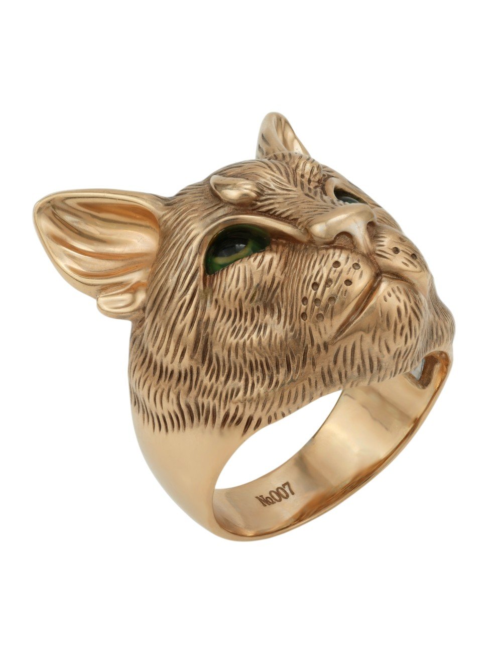 Кольцо из золота c эмалью