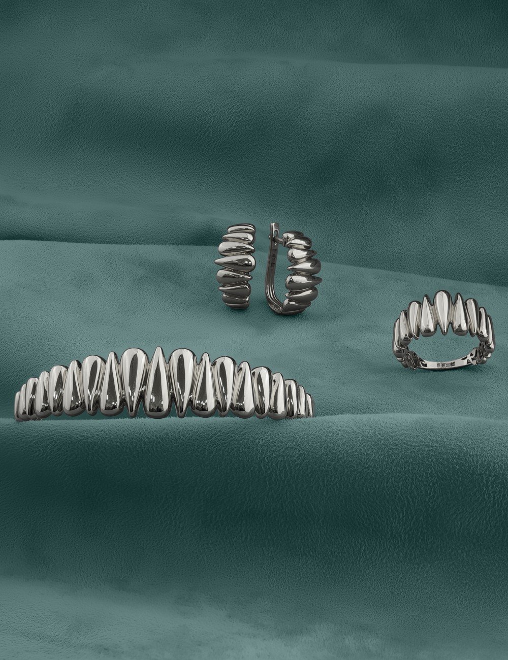 Браслет из белого золота