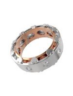 Кольцо из золота c бриллиантами и рубином