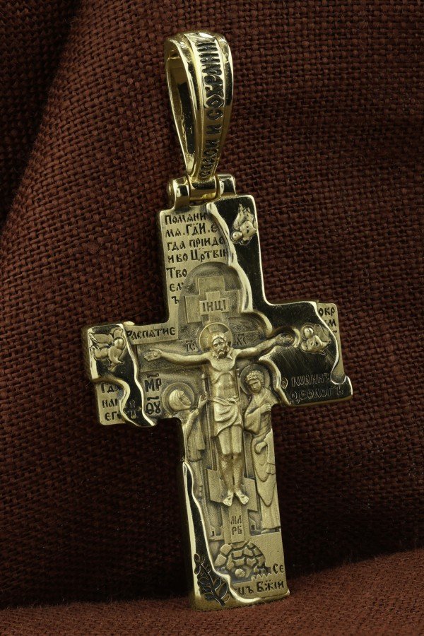 Крест из зелёного золота