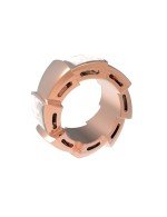 Подвеска из золота c перламутром