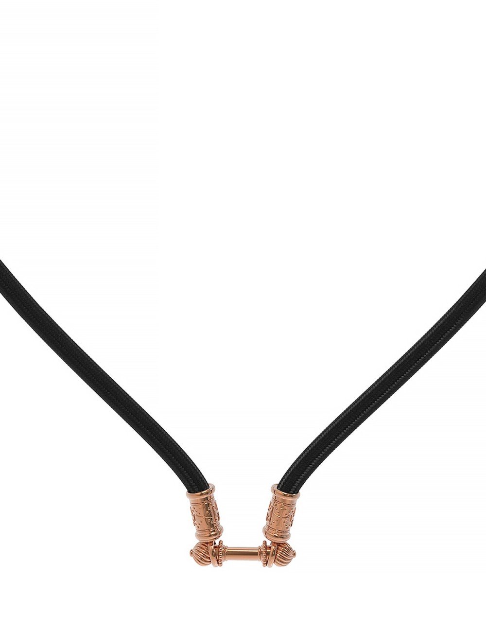 Шнурок шёлковый из золота c шёлковым шнурком