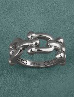 Кольцо из белого золота