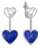 Серьги из белого золота 585 пробы