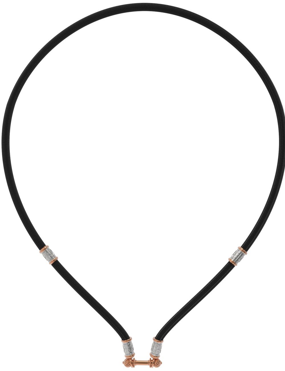 Шнурок шёлковый из золота c шёлковым шнурком