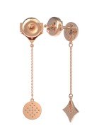 Серьги из золота c бриллиантами