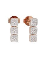 Серьги из золота c бриллиантами